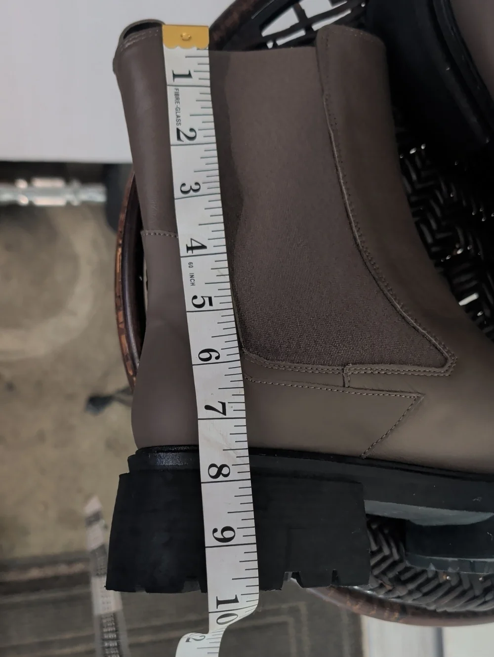 The Elda By M. Gemi Women Size 40= US 9 Grey Boots